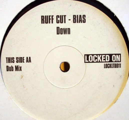 Ruff Cut Bias - Down - Used Vinyl Record 12" image 2