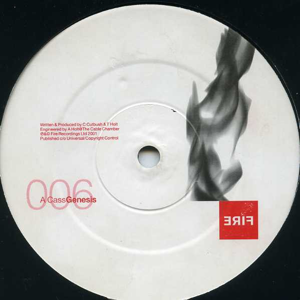 Cass Cutbush - Cerebral Noodles EP - Used Vinyl Record 12" image 2