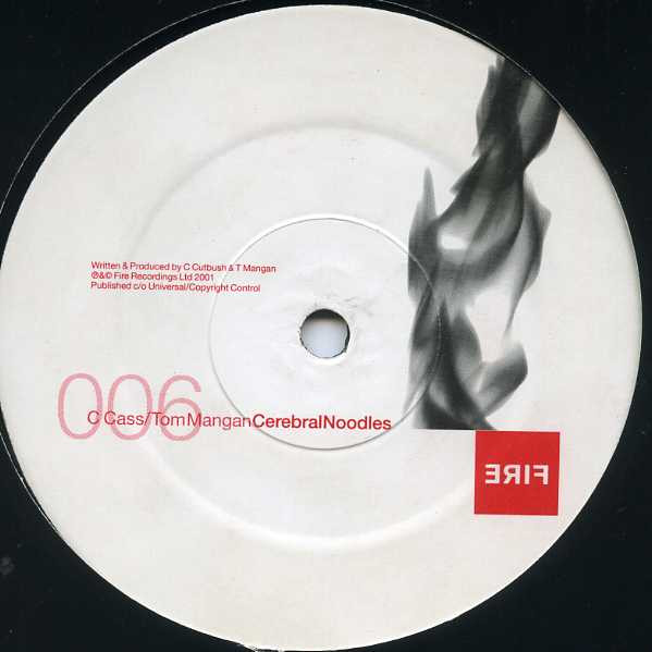 Cass Cutbush - Cerebral Noodles EP - Used Vinyl Record 12" image 4