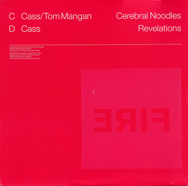 Cass Cutbush - Cerebral Noodles EP - Used Vinyl Record 12" image 7