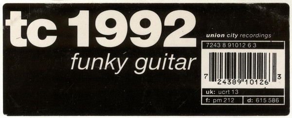 TC 1992 - Funky Guitar - Used Vinyl Record 12" image 2