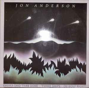 Jon Anderson - Easier Said Than Done - Used Vinyl Record 12" image 1