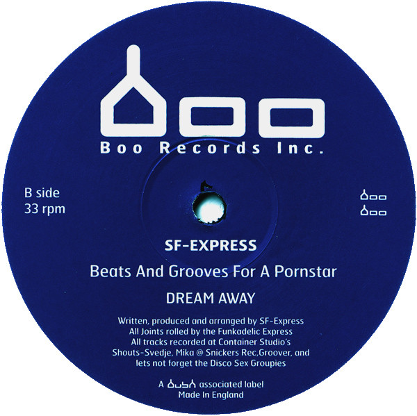 SF Express - Beats And Grooves For A Pornstar - Used Vinyl Record 12" image 2