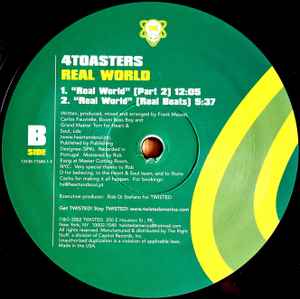 4 Toasters - Real World - Used Vinyl Record 12" image 1