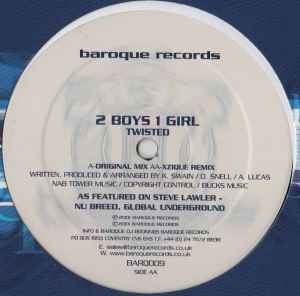 2 Boys 1 Girl - Twisted - Used Vinyl Record 12" image 1