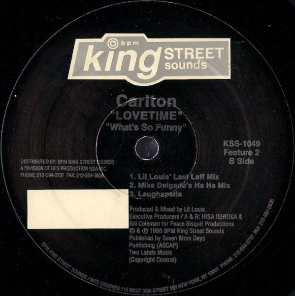 Carlton - Lovetime - Used Vinyl Record 12" image 5
