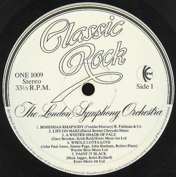 London Symphony Orch - Classic Rock - Used Vinyl Record image 4