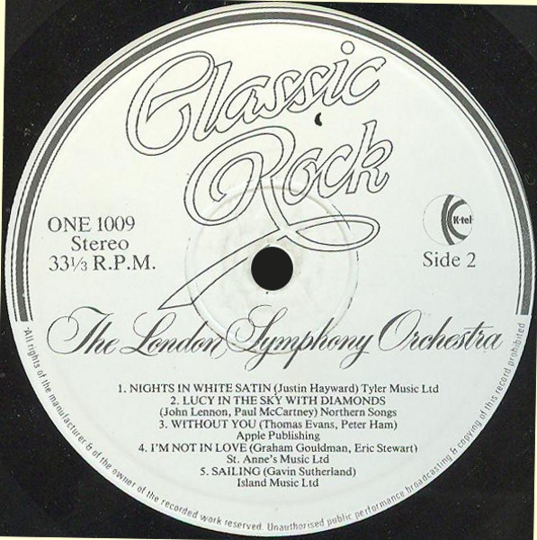 London Symphony Orch - Classic Rock - Used Vinyl Record image 5