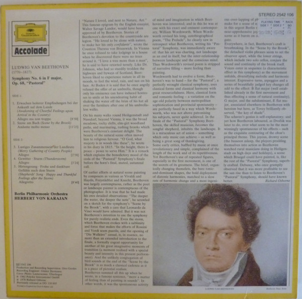 Ludwig van Beethoven - Symphony No.6 In F Major, Op. 68, "Pastoral" image 2