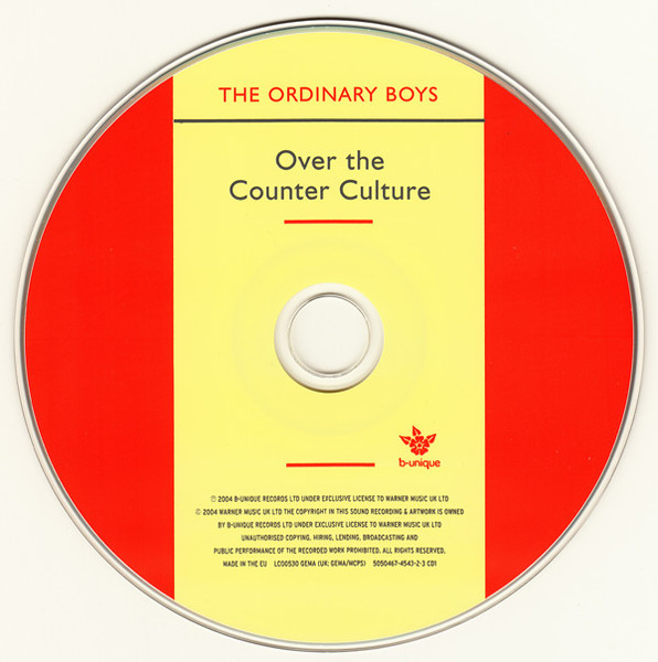 Ordinary Boys - Over The Counter Culture - Used CD image 3