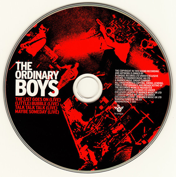 Ordinary Boys - Over The Counter Culture - Used CD image 4