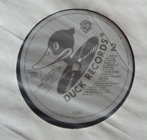 Eric Clapton - Money And Cigarettes - Used Vinyl Record image 4