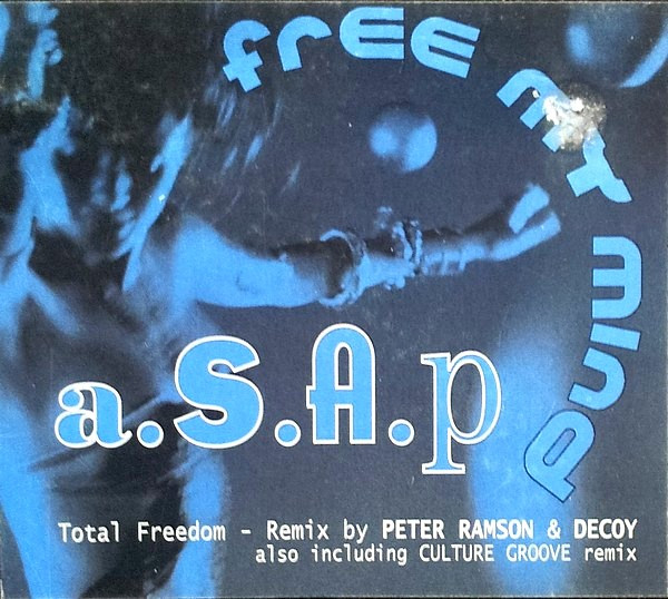 A.S.A.P. - Free My Mind - Used Vinyl Record 12" image 5