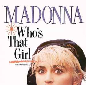 Madonna - Who's That Girl - Used Vinyl Record 12" image 1