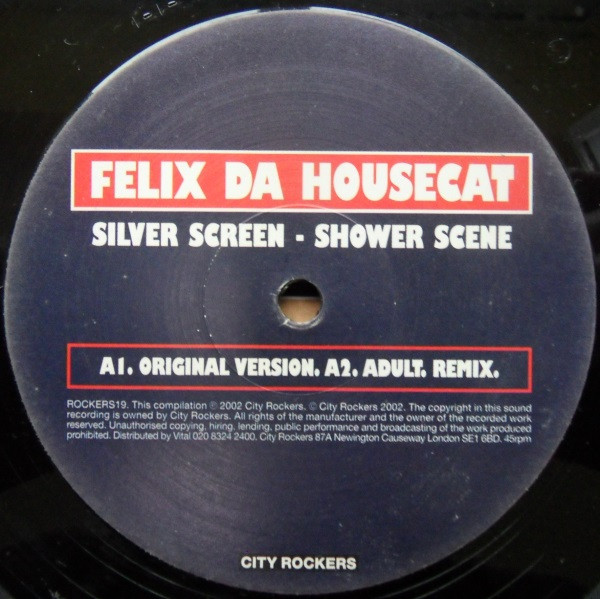 Felix Da Housecat - Silver Screen Shower Scene - Vinyl Record 12" image 3