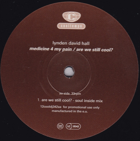Lynden David Hall - Medicine 4 My Pain / Are We Still Cool - image 2