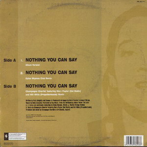 Avenue A - Nothing You Can Say - Used Vinyl Record 12" image 2