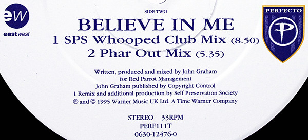 Quivver - Believe In Me - Used Vinyl Record 12" image 6