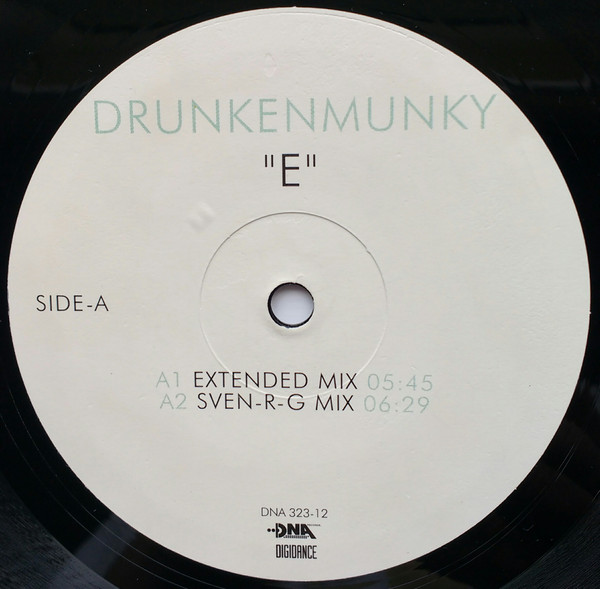 Drunkenmunky - E - Used Vinyl Record 12" image 3