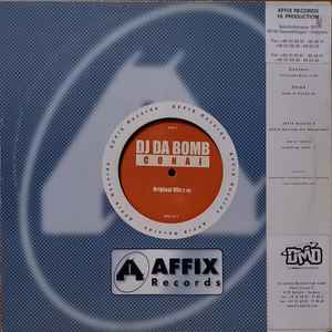DJ Da Bomb - Conai - Used Vinyl Record 12" image 1