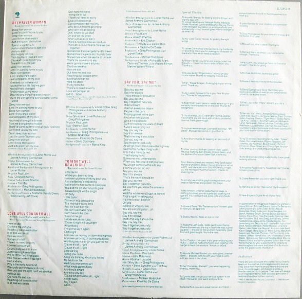 Lionel Richie - Dancing On The Ceiling - Used Vinyl Record image 8
