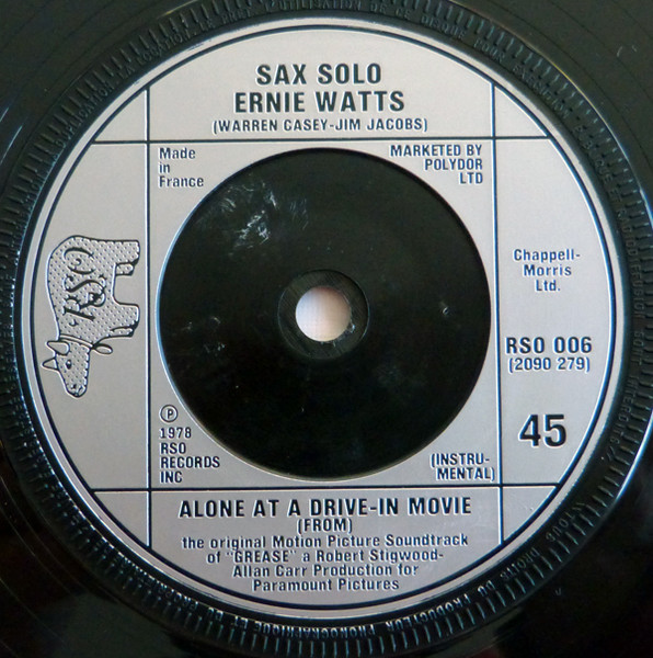 John Travolta - You're The One That I Want - Used Vinyl Record 7" image 3