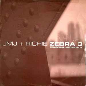 JMJ & Richie - Zebra 3 / Temporal Mechanics - Used Vinyl Record 12" image 1