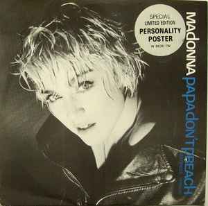 Madonna - Papa Don't Preach (Extended Version) - Used Vinyl Record 12" image 1