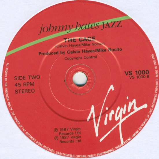 Johnny Hates Jazz - I Don't Want To Be A Hero - Used Vinyl Record 7" image 4