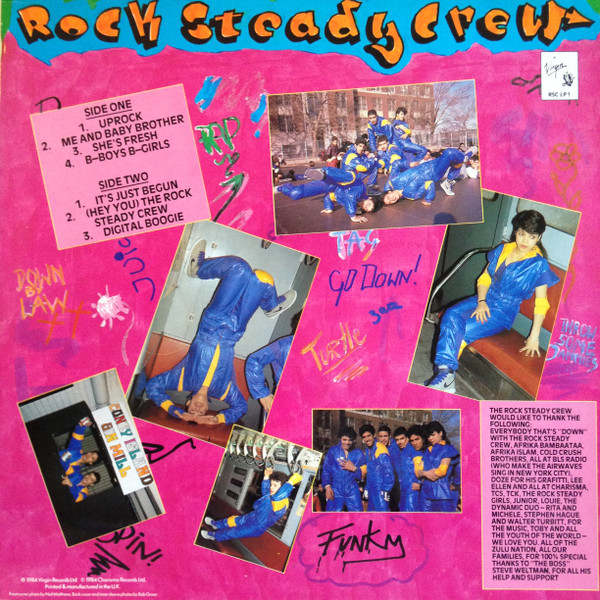 Rock Steady Crew - Ready For Battle - Used Vinyl Record image 2