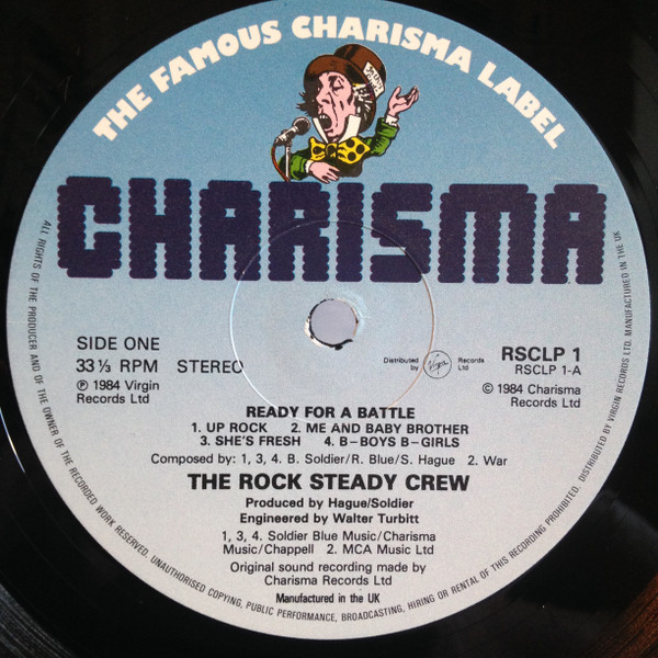 Rock Steady Crew - Ready For Battle - Used Vinyl Record image 3