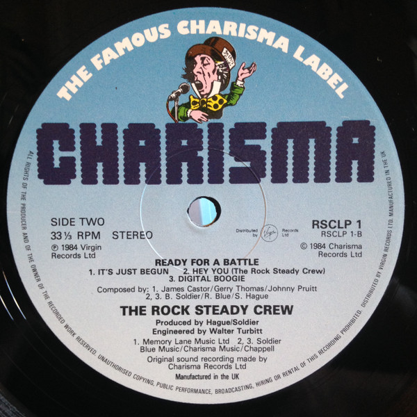Rock Steady Crew - Ready For Battle - Used Vinyl Record image 4