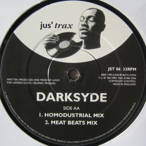 Darksyde - House-Music-Machine - Used Vinyl Record 12" image 2