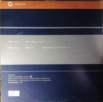 Bypass - Spill The Beans / Avoid - Used Vinyl Record 12" image 2