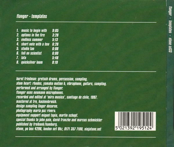 Flanger - Templates - Used CD image 4