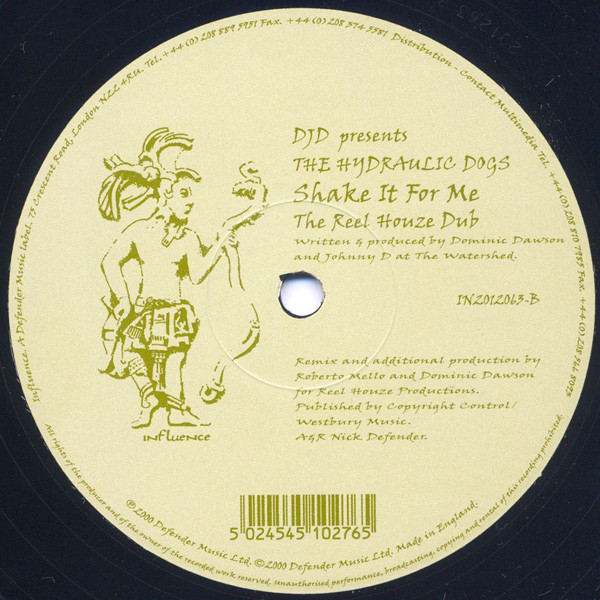DJD - Shake It For Me - Used Vinyl Record 12" image 2