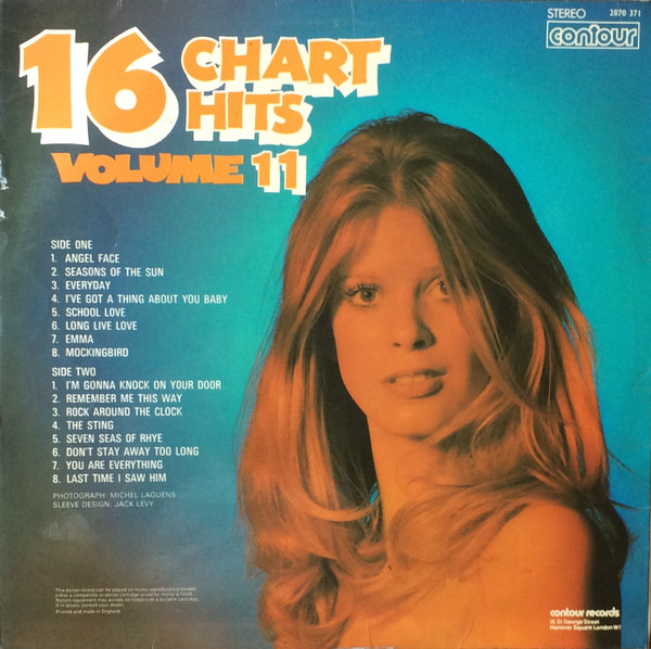 Unknown Artist - 16 Chart Hits Volume 11 - Used Vinyl Record image 2