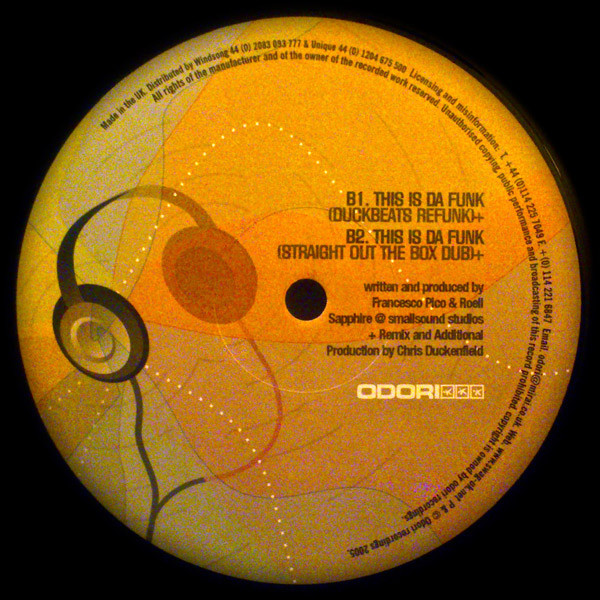 Francesco Pico - This Is Da Funk - Vinyl Record 12" image 2