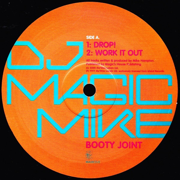 DJ Magic Mike - Booty Joint - Vinyl Record 12" image 2