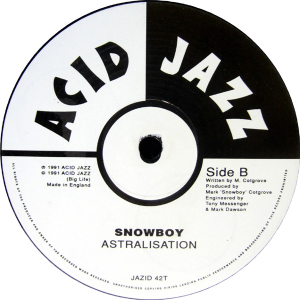 Snowboy - Lucky Fellow - Used Vinyl Record 12" image 4