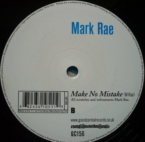 Mark Rae - Lobster - Used Vinyl Record 12" image 3