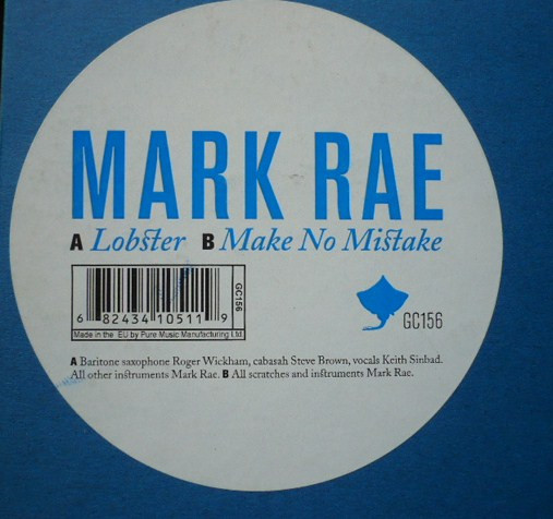 Mark Rae - Lobster - Used Vinyl Record 12" image 4