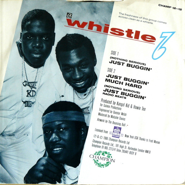 Whistle - (Nothing Serious) Just Buggin' - Used Vinyl Record 12" image 2
