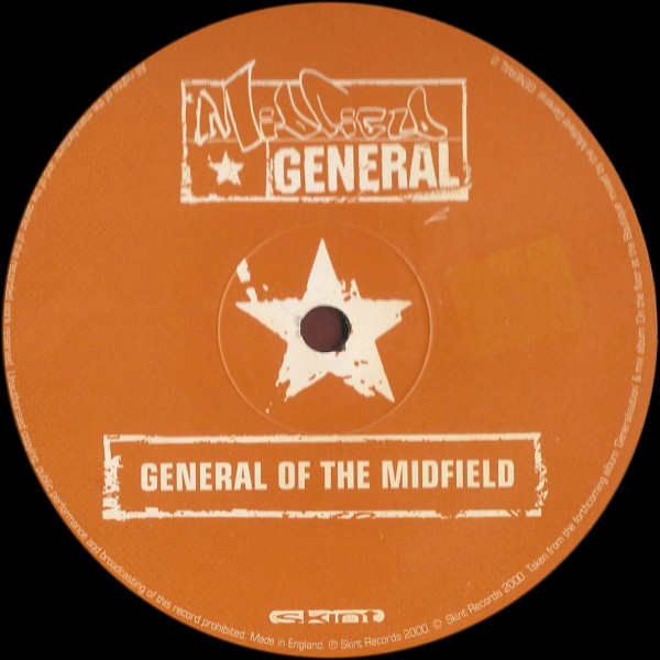 Midfield General - General Of The Midfield - Used Vinyl Record 12" image 2