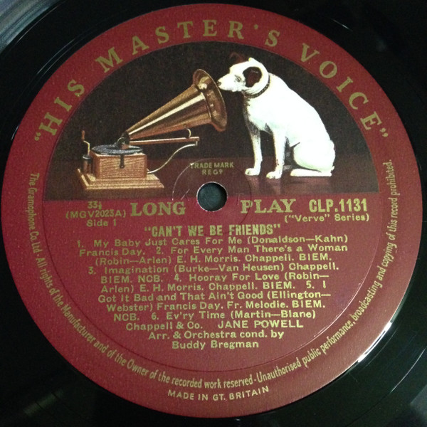Jane Powell - Can't We Be Friends - Used Vinyl Record image 3
