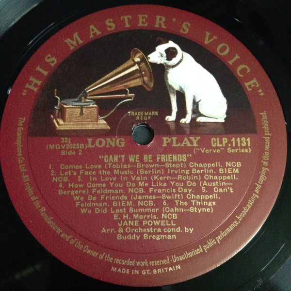 Jane Powell - Can't We Be Friends - Used Vinyl Record image 4