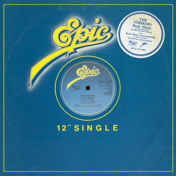 Strikers - Body Music - Used Vinyl Record 12" image 5
