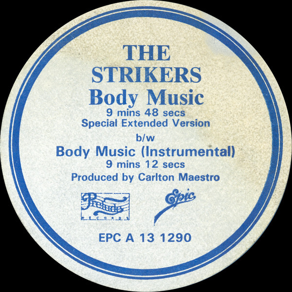 Strikers - Body Music - Used Vinyl Record 12" image 6