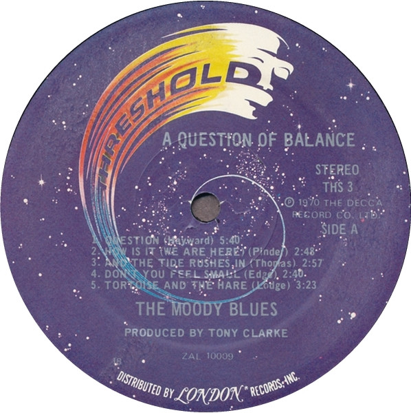 Moody Blues - A Question Of Balance - Used Vinyl Record image 3