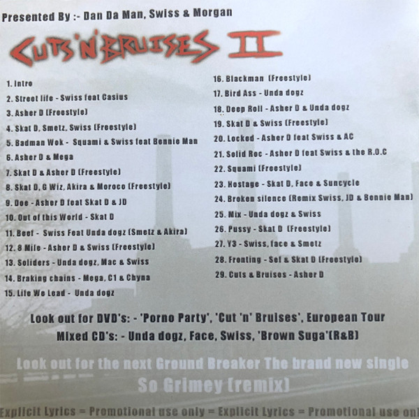 So Solid Crew - Cuts N Bruises II - CD image 2